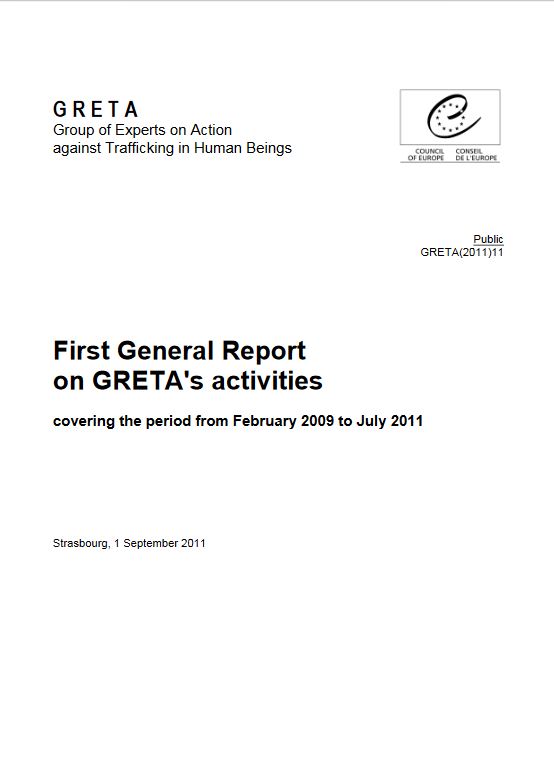 Group of Experts on Action against Trafficking in Human Beings (GRETA) 2012