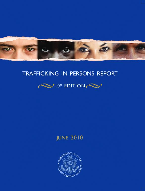 TRAFFICKING IN PERSONS REPORT (2010) - US Depatement of State